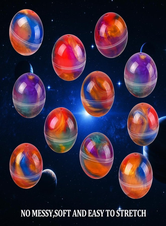 Glompgz Valentines Day Gifts for Kids - 36 Pack Galaxy Slime Ball Kit for Classroom Reward Birthday Slime Party Favors Goodie Bag Stuffers Stress Relief Toys Easter Basket Stuffers for Kids Boys Girls 5-12 - Image 2